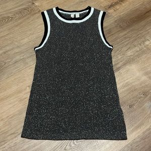 Moth by Anthropologie Sleeveless Shimmer sweater Top XS